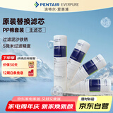 爱惠浦（Everpure）家用厨下 10寸/5微米 前置过滤各品牌通用净水器 PP棉滤芯4支装