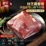 藏好 藏香黑猪前腿肉后腿肉生鲜西藏林芝高原散养原生态土猪365天现杀 后腿肉【3斤精选】
