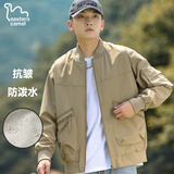 东方骆驼（EASTERN CAMEL）飞行员夹克男春秋防风户外休闲外套运动棒球服工装上衣男