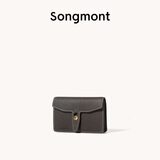 Songmont山下有松循迹系列钱包设计师款皮夹短款卡包夹礼物男女零钱包 禅棕褐 预售15天