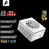 首席玩家（1st player）SFX金牌 850W ATX3.1电源（风扇启停/全套压纹线/ATX3规范/7年换新/12V2X6接口/白色）