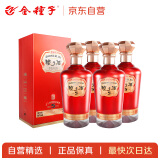 金种子金柔和5 浓香型白酒 46度 500mL*4瓶 整箱装