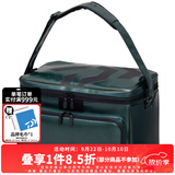 达亿瓦（DAIWA）HERA鲫鱼系列 台钓竿包收纳袋 坐垫背包段差 台钓钓鱼装备渔具包 收纳袋35(C) 金属绿