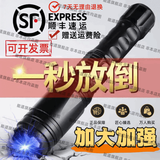 能道电猪棒电棒带高压合法武器预警男女防狗狼电机棒大功率械棍辊神器 黑鹰X4至尊加强版