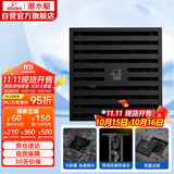 潜水艇（Submarine）BTK50-10黄铜烤漆黑色地漏卫生间淋浴防臭地漏 大排量地漏50管径