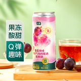 七鲜 葡萄风味果冻气泡鸡尾酒308ml