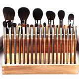 AI·EVELYN动物毛化妆刷套装全套羊毛专业化妆师初学者美妆工具24支带礼盒装