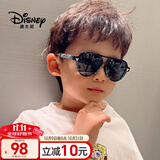 迪士尼（Disney）儿童太阳眼镜男童防晒墨镜3-8岁宝宝男孩户外眼镜米奇黑色
