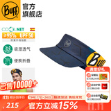BUFF春秋速干跑步帽一体马拉松导汗空顶帽防晒男女遮阳帽网球登山运动 酷爽软檐折叠119489.737 瀚海