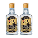 五粮液绵柔尖庄小酒版 浓香型白酒 原装包装箱发货 【口粮酒】 50度 100mL 2瓶 黑标