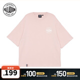 帕拉丁（PALLADIUM）【敖瑞鹏同款】运动T恤短袖纯棉t恤半袖男女情侣 178011&109647 178011-675-玫瑰褐色 M