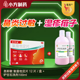 信龙【联合用药】炉甘石洗剂 100ml*2瓶+息斯敏氯雷他定片10mg*12片