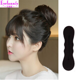 艾梵妮 韩版海绵半丸子头盘发器美发用品工具盘发棒 造型花苞头盘发神器 丸子头加强型小号