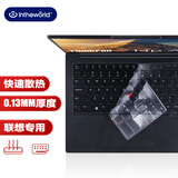 极川 联想ThinkPad T14P丨E14 键盘膜2024/2023款笔记本电脑键盘保护膜 TPU超薄透明防水防尘膜罩