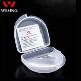 九日山护齿拳击牙套跆拳道儿童篮球运动散打护具足球橄榄球专业定型防护 千人购买 - 透明（单层）