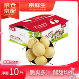 京鲜生 长城晋州鸭梨 地标产品 净重10斤 单果200g+ 生鲜水果礼盒