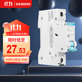 西门子(SIEMENS) 空气开关1P单进单出 32A标准型断路器 5SJ61327CR