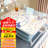 奇晟铭源床上书桌笔记本电脑桌折叠桌桌子飘窗桌升级抽屉款40*60cm LC-363