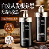 维特丝何首乌洗发水乌黑白发非发根变黑发根治生姜侧柏叶洗头膏金榜第1