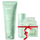 安安金纯（A'Gensn）橄榄油毛孔细致洁面乳150g 安安金纯洗面奶面部护肤 安安洗面奶