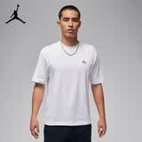 Jordan男子乔丹 纯棉透气 刺绣Logo短袖T恤FN5983-100白L