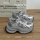 环球老爹鞋女2026爆款厚底增高女鞋学生休闲运动鞋子女