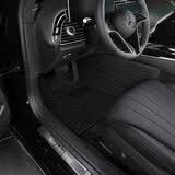 群信适用于26新款奔驰E300L gle350 glc300L迈巴赫S600真皮全包围脚垫 黑色牛皮+速干毯 奔驰E260L/E300L/E350eL