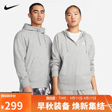 耐克(NIKE)男春秋连帽 防风 夹克外套 休闲运动 BV2649-063灰色2XL 