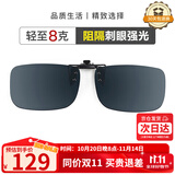 海伦凯勒眼镜夹片 偏光镜男女驾驶专用太阳镜夹片 防晒墨镜夹片 HP801C1