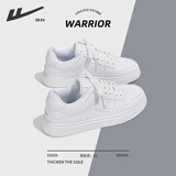 回力女鞋2025新款冬季潮款红色鞋子女款情侣透气百搭婚鞋运动休闲板鞋 白色 建议拍大一码 38