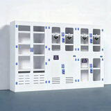 照博（ZHAOBO）PP酸碱柜药品柜实验室化学品试剂柜耐强酸碱腐蚀器皿柜仪器储存柜 PP柜2加仑 标准款