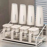 家の物语（KATEI STORY）日本调料容器调料瓶套装全套油壶酱油瓶醋瓶高端调料罐调料瓶套装 【9件套】 倒油壶 500ml *4+调料罐*4+收纳架