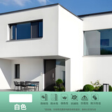 高登外墙漆防水防晒彩色墙面漆修补涂料防霉耐候外墙乳胶漆装修油漆 优等品【柔性抗裂/耐暴雨冲刷】纯白 20KG