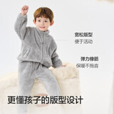 巴拉巴拉童装儿童睡衣套装男童2025新冬装厚珊瑚绒女童家居服209425171201