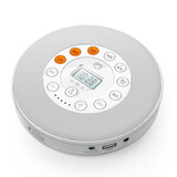 小霸王 dvd复读机 数码CD播放器英语光盘mp3光碟蓝牙录音学生转录插U盘 白色多功能按键版 标配