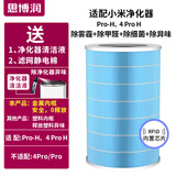 思博润适配小米米家空气净化器滤芯（韩国E+H滤材）过滤网 1代/2代/2S/3代/4代/Pro Pro-H(金属内网，仅配PRO-h；4pro-h