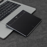 HUKE Trackpad妙控板Windows原生手势触控板专用触摸板铝合金蓝牙有线USB T3蓝牙+有线+2.4G多功能手势妙控板黑色