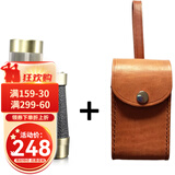 迈峰小型62式单筒望远镜8x30高倍高清军事带夜视专业级测距望眼镜成人 62式单筒黄铜配皮盒（非测距）