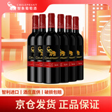 智象珍藏佳美娜干红葡萄酒750ml*6整箱 智利进口红酒 