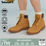 添柏岚（Timberland）官方踢不烂男鞋新大黄靴户外防污防泼水|A27TP A27TPW/小麦色 TB1 仅批次不同 40 鞋内长：25cm