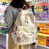 回力书包女大容量初高中生双肩包高颜值可爱少女背包大学生电脑包