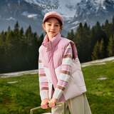 巴拉巴拉童装儿童马甲男童女童羽绒服外套2025新款冬装上衣保暖舒适百搭潮