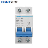正泰空气开关小型断路器DZ47-60 2P C60A 家用空开 电闸短路保护器