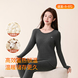 芬腾情侣保暖内衣女【含羊毛蚕丝】保暖新款长袖女士打底套装