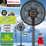 荣事达（Royalstar）【爆款推荐】电风扇交流定频家用7叶柔风落地扇台地两用大风量节能摇头电扇办公低噪 FD-30L501