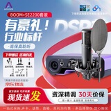 怡同科技（YEAHTONE）Apogee Desktop声卡 Boom Duet3专业录音设备DSP专业录音编曲直播 Boom+SE 2200话筒【一对一精调+壕华礼包）】
