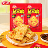 力诚鱼豆腐盒装即食鱼豆腐辣味豆干小零食休闲小吃香辣味500g