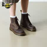 马丁博士（Dr.Martens）1460 Crazy Horse男女美拉德疯马皮马丁靴 深棕色 36