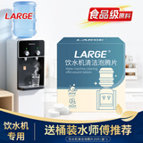 LARGE饮水机清洁泡腾片5g*20片即热型下置式饮水机除垢自动清洗剂