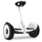 mini智能电动平衡车儿童成年人手扶腿控电动双轮越野超长续航便携折叠代步新款体感车 36V米家白色腿控+蓝牙音响+APP